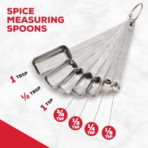King Arthur Baking Company Spice Measuring Spoons, 18/8 Stainless Steel - Image 5