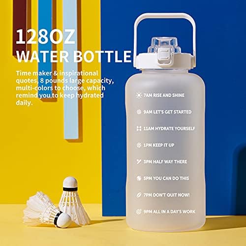 ST-YIBEN 64oz, 128oz Large Motivational Water Bottle - Image 6