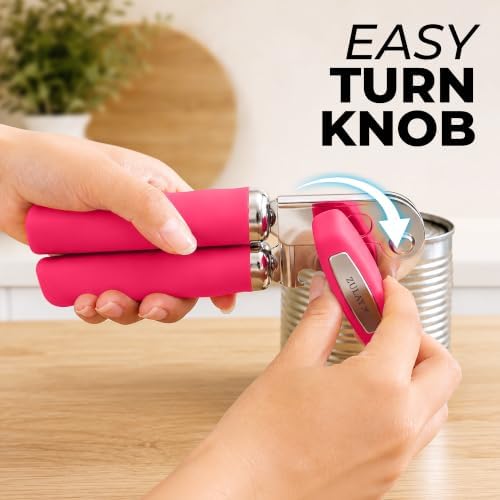 Zulay Kitchen Stainless Steel Swing Open Manual Can Opener Comfortable Grip - Image 6