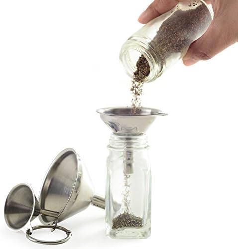 Norpro Stainless Steel Funnels - Image 3