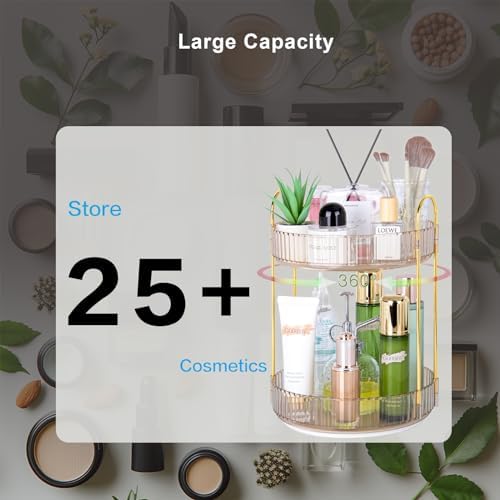 360 Rotating Makeup Organizer - Image 6