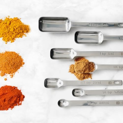 King Arthur Baking Company Spice Measuring Spoons, 18/8 Stainless Steel - Image 4
