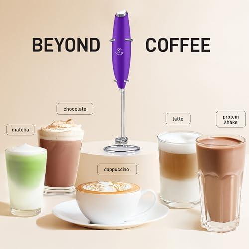 Zulay Kitchen Powerful Milk Frother Wand - Image 4