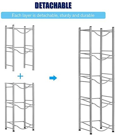 LIANTRAL 5-Tier Water Cooler Jug Rack, 5 Gallon Bottle Storage, Detachable - Image 6