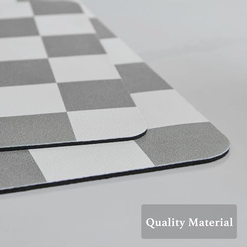 Ohocut Checkered Dish Drying Mat - Image 6