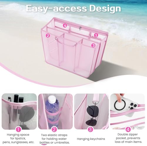 XYFuuee Beach Bag Organizer Insert - Image 4