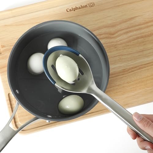 Calphalon Prime Slotted Spoon Skimmer, Stainless Steel Straining Spoon - Image 3