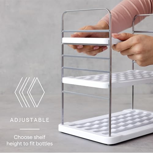 YouCopia UpSpace 9 Water Bottle Organizer, Adjustable Tumbler Cabinet Rack - Image 2