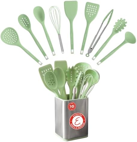 Emeril Lagasse 10-Piece Silicone Kitchen Utensil Set by Emeril