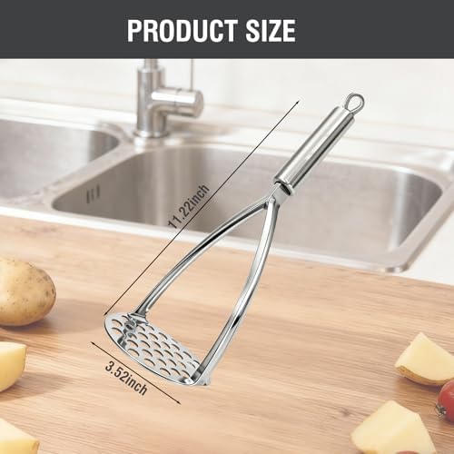 Potato Masher, Potato Masher Stainless Steel - Image 2