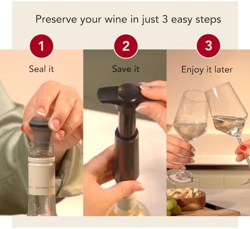 Vacu Vin Original Wine Pump - Image 5