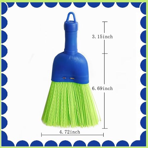 Hand Whisk Broom Handheld Poly Fiber Outdoor Car Broom - Image 2