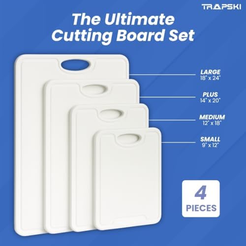 Premium 1/2 Inch Textured Plastic Cutting Chopping Boards | Food-Grade - Image 4