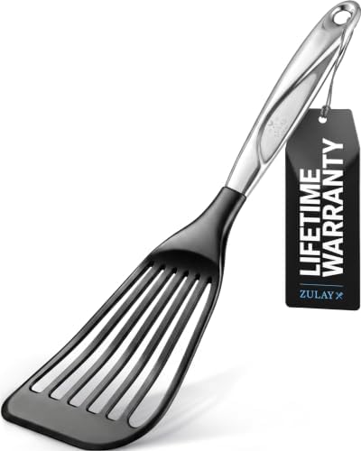 Zulay Kitchen Stainless Steel Fish Turner Spatula by ZulayKitchen