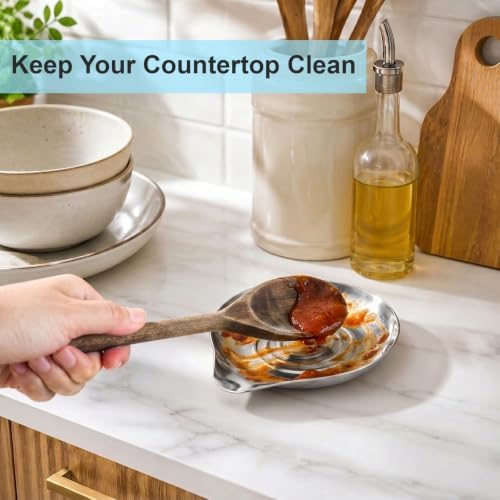VanlonPro Kitchen Stainless Steel Spoon Rest - Image 5