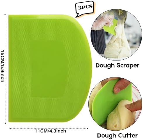 SURDOCA Dough Scraper Bench Scraper - Image 2