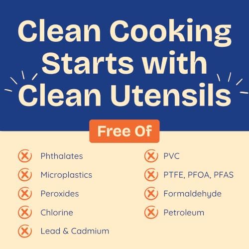 NonToxic Platinum Silicone Utensils, 100% Plastic-Free - Image 4