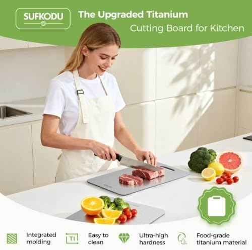 Titanium Cutting Board, 100% Pure Titanium Cutting Boards - Image 4