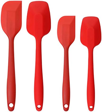 Silicone Spatulas Set, Rubber Spoon Spatula Heat Resistant Spoonula One Piece by MOACC