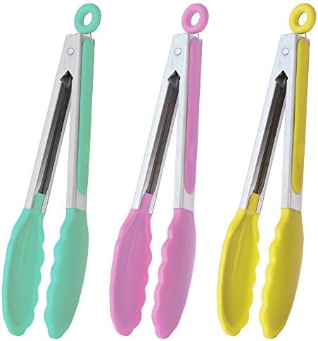 HINMAY 9-Inch Serving Tongs by HINMAY