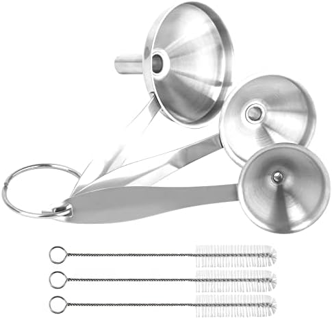Large Small Funnel Set of 3, Food Grade Mini Funnels - Image 7