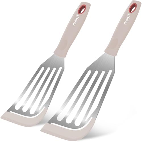 Beijiyi 2-Piece Silicone Fish Spatula by Beijiyi