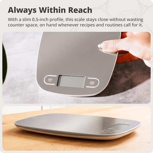 Greater Goods Food Scale, Slim & Compact, 1g Precision - Image 2