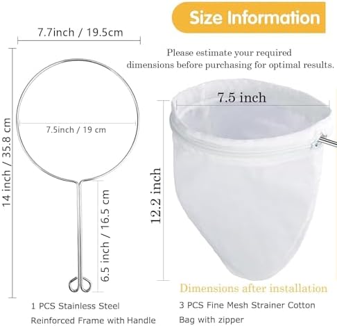 WMKGG Ultra Fine Reusable Filter Bags - Image 2