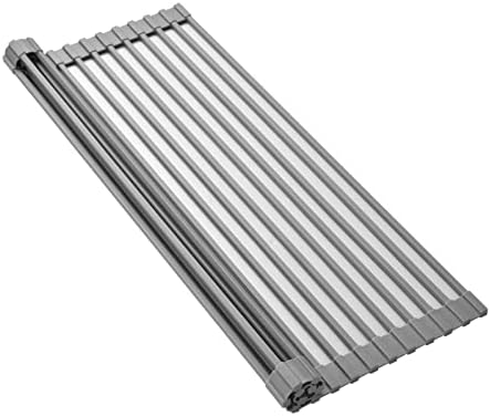 Mistifi Roll Up Dish Drying Rack, Silicone-Coated Steel, 20.8x13.2in by Mistifi