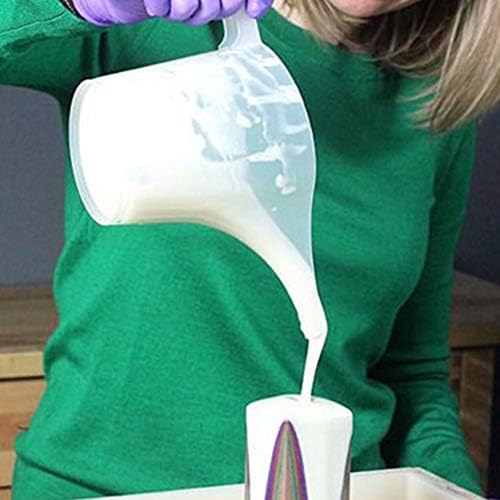 Fireboomoon 4 Pack Plastic Funnel Pitcher, Large Capacity Long Spout Measuring - Image 5