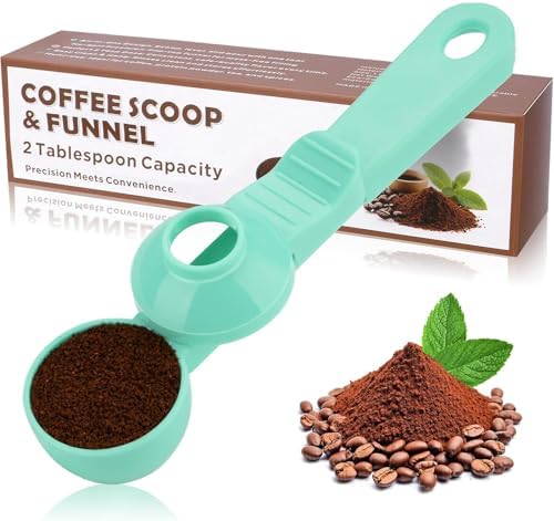 2-in-1 Coffee Scoop with Funnel, 2 Tbsp Measuring Spoon by Unknown