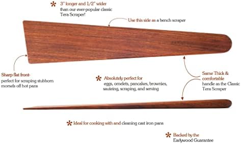 Earlywood 13 inch Handmade Wood Cooking Utensil - Image 2