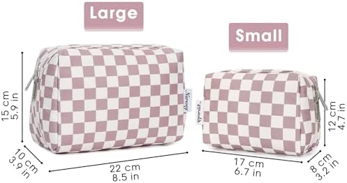 Narwey Makeup Bag Travel Toiletry Bag, Cosmetic Bag - Image 6