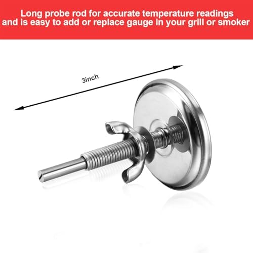 Frienda 6 Packs Charcoal Grill Thermometer Gauge - Image 4