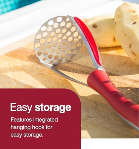 Zyliss Stainless Steel Potato Masher - Image 5