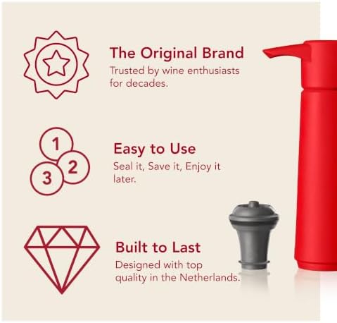 Vacu Vin Original Wine Pump - Image 7