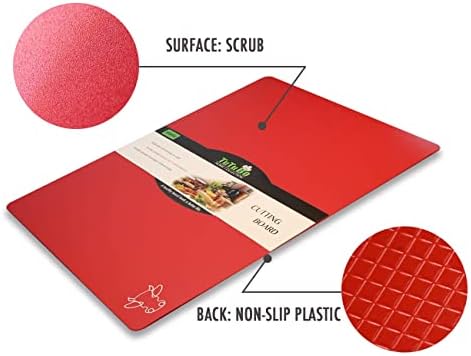 Cutting Board Mats Flexible Plastic Colored Mats - Image 3