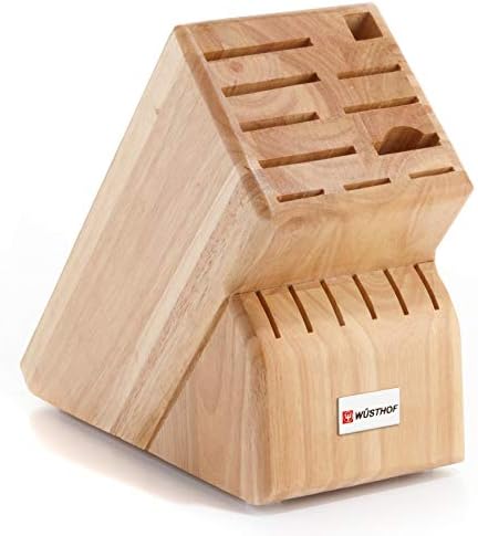 WÜSTHOF 17-Slot Beechwood Knife Storage Block by Unknown