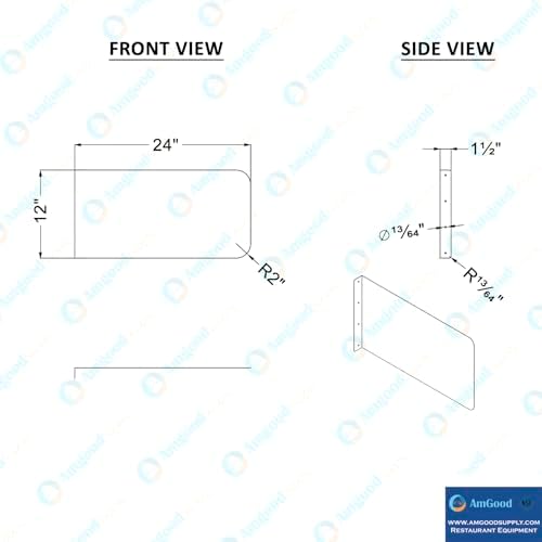 AmGood 24 in. x 12 in. Sink Splash Guard - Image 4