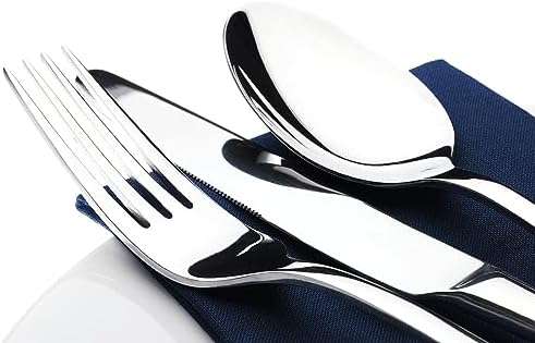 Silverware Set for 6, 30 Piece Stainless Steel Flatware Utensils Cutlery Set - Image 2