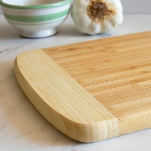 Totally Bamboo Hana Cutting Board – 10" x 7" Small Bamboo Prep Board | - Image 6