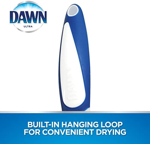 Dawn Dish Brush with Soft Nylon Bristles and Scraper - Image 5