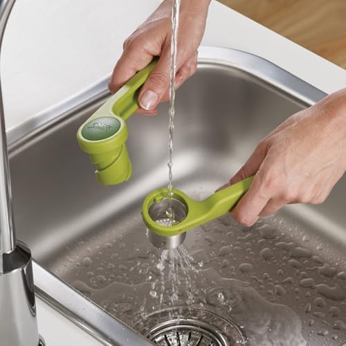 Joseph Joseph Helix Garlic Press Mincer Ergonomic Twist-Action Hand Juicer - Image 6