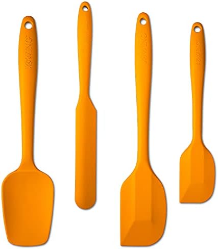 4 Piece Silicone Spatula Set, Flexible Heat Resistant Non-scratch Baking by WelcometoJXWING
