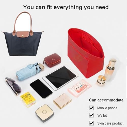 Lckaey Purse Organizer Insert for Le Pliage Handbags Insert - Image 4