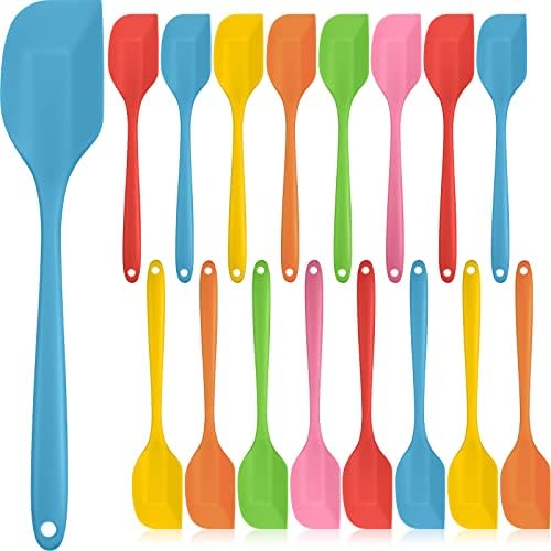Irenare 24 Pcs Silicone Spatulas 11 Inch Rubber Spatulas, Heat Resistant by Irenare
