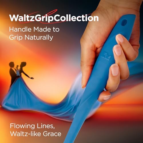 Kitchen Mama WaltzGrip Platinum Silicone Pancake Spatula Turner - Image 2