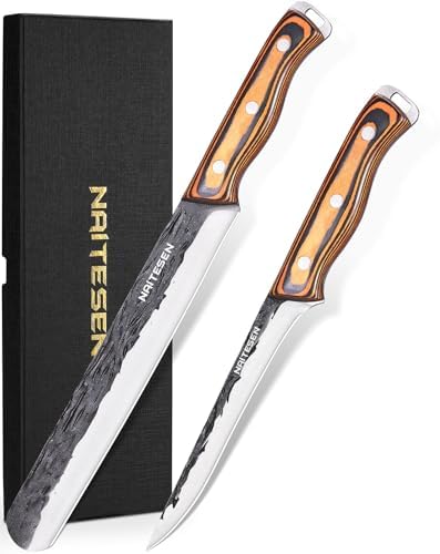 Naitesen Professional Brisket Carving Knife Set by Naitesen