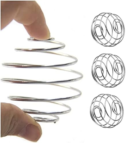 3-Piece Stainless Steel Shaker Ball Wire Whisk Mixer by Bodundirect