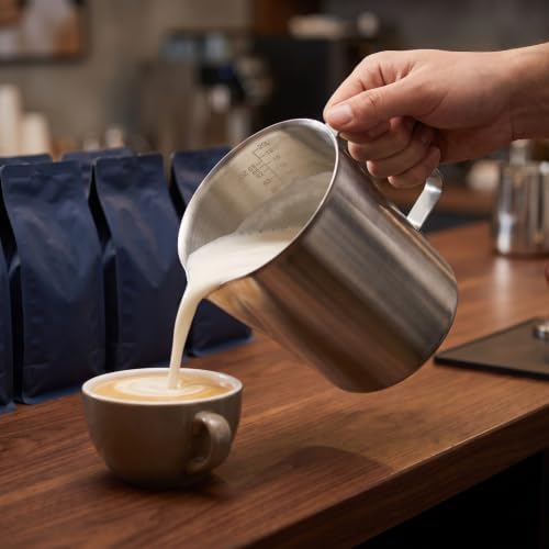 Veemoon 2000ml 304 Stainless Steel Measuring Cup Milk Pitcher - Image 5